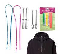 Générique Passe-Fil pour Cordon De Capuche | Enfileur De Cordon De Serrage | Kit Boucle,pour Création de Sweats à Capuche Broderie Débutants Tailleurs Loisirs à la Maison Collège