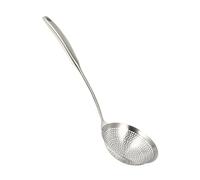 Générique Passoire Fine en Acier Inoxydable 304 Petite Taille, Louche à Filtrer avec Poignée Allongée, Tamis Métallique Cuisine Maison, Ustensile Inox Polyvalent pour Pâtes et Friture