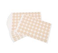 Générique Pastilles autocollantes pour meuble en PVC beige, 540 pièces, cache trous de vis auto-adhésives, pour armoires, dressings et cuisine à domicile