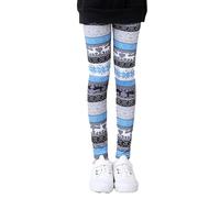 Générique Patanlon Fille Leggings Fins pour Filles Printemps et Automne Pantalons Extensibles en Soie de Lait imprimés Pantalons pour Enfants de Grande Taille(B,2-3 Ans)