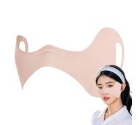 Générique Patch Solare Golf - 35x10cm Nylon Spandex | Protezione Sottocchio Anti-UV Traspirante | Mascherina Solare Viso | Protezione Zigomi | Per Trekking Ciclismo Corsa Vacanze