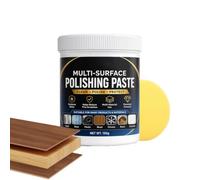 Générique Pâte à polir Les métaux Nettoyant de Restauration Polyvalent | Pâte Antiverglure pour Céramique Métal, céramique, table, chaise, meuble, panneau décoratif, plan de travail