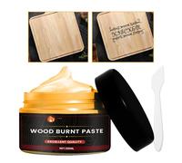 Générique Pâte De Pyrogravure Pour Le Bois | Projets Artistiques Activés Par La Chaleur | Gel À Brûler Pour La Création Et Le Travail Du Bois,Destiné Aux Femmes Hommes Étudiants Passionnés Toile Cuir