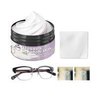 Générique Pâte De Réparation pour Lentilles - De Polissage De Précision 4 Oz, Bouclier De Protection Anti-Rayures | Nettoyant Multi-Surfaces pour Lunettes De, Vitres De Voiture, Résine, Verre, Métal