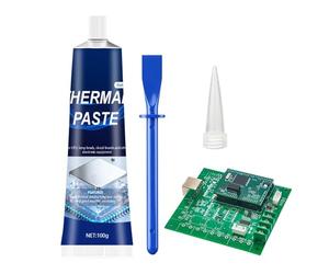 Générique Pâte Thermique - Graisse Silicone Thermo-Conductrice - Graisse Thermique Multifonction - pour CPU Ordinateur Portable Ordinateur Maison Industrie Atelier Électronique Mécanique Techniciens