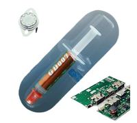 Générique Pâte Thermique pour Ordinateur - Pâte Conductrice | Graisse Conductrice Silicone en Tube Seringue pour Composants Électroniques Maison CPU Imprimante