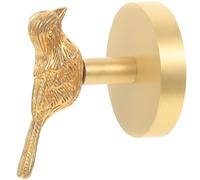 Générique Patère Murale Laiton Forme Oiseau Cuisine et Salle de Bain Support Multifonction pour Manteaux et Écharpes Décoration Murale Stylée