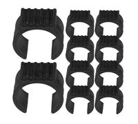 Générique Patin Meuble Glisseur pour Support de Hamac, Protections de Sol Antidérapantes en Plastique, Clip-on sans Outil, Lot de 20 pour Tube 38-42mm