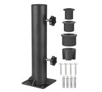 Générique Patio Umbrella Base 29.46x10.16x10.16cm | Heavy Duty Metal Base for PatioUmbrella - Grade UmbrellaBase, Adjustable Patio Umbrella Holder Stand for Dock, Outside