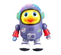 Générique Pato Bailarín | Divertido Pato Espacial Cantante Y Caminante | Con Luces Y Sonidos Para Niños 3 Años+ Fiesta Cumpleaños Colegio Hogar