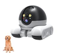 Générique Patrol Buddy Robot Camera, Robot Camera on Wheels, Indoor Movable Security Cameras with Night Vision, 2 Way Talk 1080p WiFi Small Robots, App Remote Control (WiFi Network)