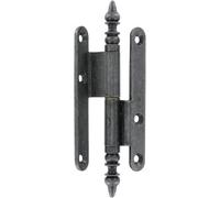 Générique Paumelle Rustique contrecoudée Acier BROS-110x60x70-patiné verni-gauche-23ARG1163