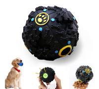 Générique Pawcia Giggle Sound Dog Ball, Pawcia Giggle Sound Dog Ball, Dog Giggle Ball, Pawcia Ball, Pawcia Dog Ball, Pawcia Giggle Dog Ball for Aggressive Chewers, Food Dispenser (L(4.7in),Black)
