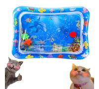 Générique Pawkitty Water Mat, Pet Water Sensory Play Mat, Anti-Scratch Cool Comfort (Style-E)