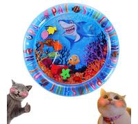 Générique Pawkitty Water Mat, Pet Water Sensory Play Mat, Anti-Scratch Cool Comfort (Style-H)