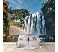 Générique Paysage Papier Peint Photo 400x280 cm, 3D Automne Papier Peint Intissé, Salle de Séjour Matte Poster Geant Murale, Papiers Peints Chambre, Pas de Support Adhésif