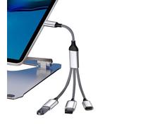 Générique PC de câble de séparateur USB, câble de séparateur USB | Adaptateur d'extension | Splateur USB 1ft 1 HUB Sullage DE 3 Out Out pour Le Clavier pour Ordinateur Portable TV PC