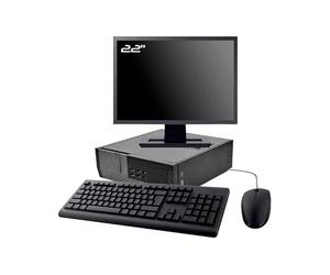 Générique PC i5 8Go 240Go SSD W11 WiFi + Ecran 22", Clavier + Souris