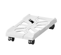 Générique PC Shelf - Adjustable Rack, 1 Piece Rolling Processor Pedestal for Air Circulation, Portable Floor Tray with Casters, Hardware, Under Desk Carrier for Housing, System, Rig and Data