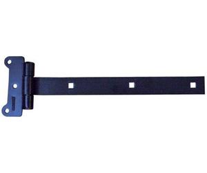 Générique PDA35017 Penture festonnée à Bout carré THIRARD-500 mm-Époxy noir-951130