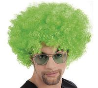 Générique - Pe410/Vert - Perruque Afro Vert 135 GR Taille Unique