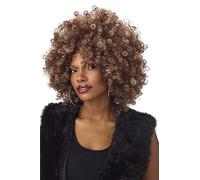 Générique - Pe866 - Perruque Afro Blond/Brun 155 Grammes - Taille Unique