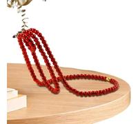 Générique Pearl Necklace Wine Rack, Gemstone-Shaped Stand for Single Red Wine Bottle, Made of Iron and Resin, Creative Novelty for Bar and Home Decoration, for Stylish Display, 10.63x6.69x6.69 inches