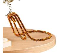 Générique Pearl Necklace Wine Rack, Gemstone-Shaped Stand for Single Red Wine Bottle, Made of Iron and Resin, Creative Novelty for Bar and Home Decoration, for Stylish Display, 10.63x6.69x6.69 inches