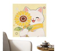 Générique Pearl Painting Set - 3d Artwork for Crafting | Pp with Creative Design, 12x12 Inch Canvas, Partial Drill Adult Kit, Home Office Bedroom Living Room Wall Decor for Girls, Women