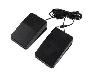 Générique Pédale Caisse Grosse Double de Pliable pour Batterie | Métal et Plastique Noirs, Stabilité Renforcée, Anti-dérapant, Usage Intérieur sur Parquet, Modules Compatibles