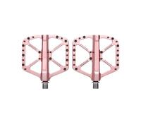 Générique Pédales de VTT en Aluminium, for, Descente, Dirt, Plateforme Large, fabriquées(Pink)