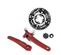 Générique Pédalier, Compatible avec BUCKLOS, VTT 104/64BCD Triple Plateau | Manivelle intégrée de 170 mm, compatible avec la transmission VTT 3 × 9S 3 × 10S / 27S 30S