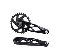 Générique Pédalier Creux for VTT, axe de 24mm, 165/170/175mm, Trail | Manivelle creuse R-SPEC for pièces de rechange de cyclisme tout-terrain XC AM DH