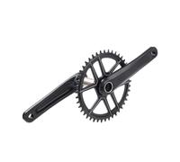 Générique Pédalier de vélo Gravier, manivelle 165 mm, 170, 175, axe 24 | Plateau 40T/42T/44T for remplacement de transmission de vélo de gravier