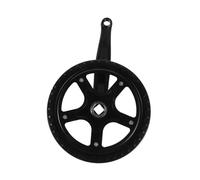 Générique Pédalier de Vélo Mono-Plateau 40 Dents avec Protège-pédalier Manivelle à Emmanchement Carré Léger et Solide Ensemble pour VTT Vélo Électrique Polyvalent pour Cyclotourisme