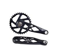 Générique Pédalier de VTT 24 mm, axe Creux 165/170/175, Compatible Shimano(Crank 36T,170mm)