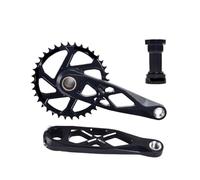 Générique Pédalier de VTT 24 mm, axe Creux 165/170/175, Compatible Shimano(Crank 36T BB,175mm)