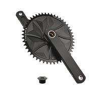 Générique Pédalier Route 165/170/172,5/175 mm Aluminium avec Plateau | Aluminium forgé, compatible avec 7 à 12 vitesses, plateaux de 34 à 58 dents, montage GXP.