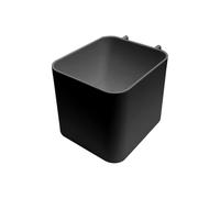 Générique Pegboard Cup Holder - Wall Mounted Floating Shelf, Storage Box Organizer | No Drilling Pegboard Accessories System, Square Storage Container Solution for Makeup Office Kitchen Bathroom Use