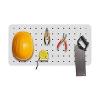 Générique Pegboard Wall Organizer Panels, No Punching Peg Board Walls for Bedroom, Space-Saving Pegboards Display Panels to Your Garage, Workshop, Offices, and Craft Room