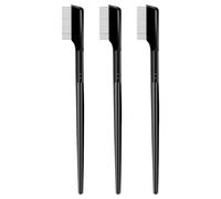 Générique Peigne à Cils et Sourcils en Acier Inoxydable 3 Pièces Peigne à Mascara Petit Format Outil de Séparation Précis pour Maquillage Professionnel et Usage Personnel