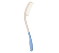 Générique Peigne à Manche Incurvé Peignes Sèche-cheveux Évent Fortifiant Pour Les Ongles Peigne à Dents Larges Pour Cheveux Ondulés Boucles Rétractable Curling Shampooing Plastique