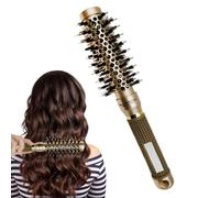 Générique Peigne À Rouleau Bou rosse Démêlante À Cheveux, Sèche-Cheveux Pour Femmes, Sèche-Cheveux Peigne À Fourrure Bou Peignes À Cheveux Anti-brûlure, Peignes À Rouleaux Avec Poignée Anti