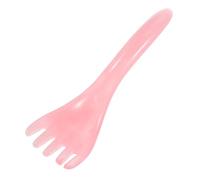 Générique Peigne de Massage Chevelu Résine Multifonction Anti-statique Dents Larges pour Cheveux Bouclés Outil Manuel Relaxant pour Usage Familial