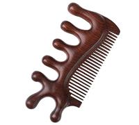 Générique Peigne de massage en bois de santal de massage animal de compagnie masseur de tête épurateur de cuir chevelu cuir chevelu peigne en bois peignes pour femmes