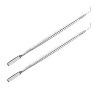 Générique Peigne Séparateur Cils en Acier Inoxydable 2 Pièces Recourbe-cils Chauffant pour Rehaussement de Cils Kit Beauté Yeux Professionnels Usage Quotidien