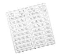 Générique Peignes à câbles, Lot de 36 pour boîtier, Transparent | Peignes de câbles, organisateurs de fils durables, paquet de 36 pour sécuriser plusieurs types de fils, supports de