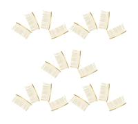 Générique Peignes à Cheveux en Fer Doré Maintien des Cheveux sans Tiraillement avec 20 Dents Lot de 20 Accessoires Élégants pour Coiffure pour Coiffures Françaises