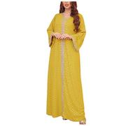 Générique Peignoir de bain pour femme,Vêtement nuit ample la maison Vêtements détente et Robe Soirée Mariage Femmes léger Idéal EVJF, Lune Miel