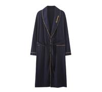Générique Peignoir de bain pour Homme Kimono Japonais Léger et long Vintage Chemises nuit Robes du Matin Longues Doux la peau Casual Maison Automne Hiver